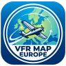 Ikona aplikacji VFR MAP EUROPE